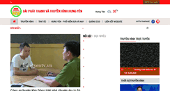 Desktop Screenshot of hungyentv.vn